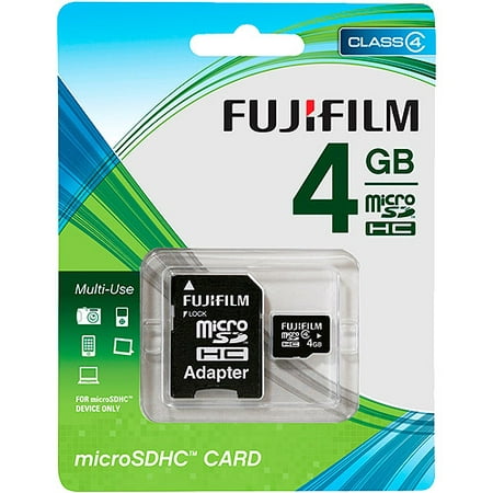 Fuji 4GB Micro SDHC Memory Card