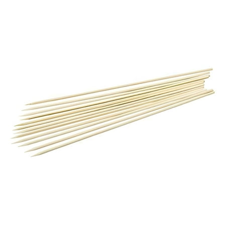 GoodCook Silver Bamboo 10" Skewers Pack, 100 Count