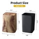 thumbnail image 5 of Bote de basura Ciao Stilista con tapa abatible, madera granulada, 15 litros, paquete de 2, 5 of 8
