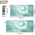 thumbnail image 3 of Coolnut Beach Towels Golden Blue Stone Camping Towels Marble Sand Free Beach Towel, 30"x60" Large Beach Towels Quick Dry Bath Travel Towels Pool Yoga Beach Mat for Men Women, 3 of 6