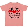 thumbnail image 3 of Inktastic My Godmother Loves Me Boys or Girls Toddler T-Shirt, 3 of 5