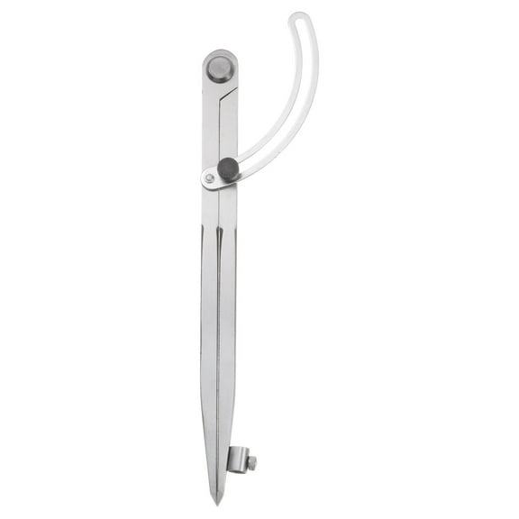 Uxcell Wing Divider Compass 10 Inch 250mm Adjustable Lockable Compass with Pencil Holder for Geometry Drawing