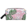 thumbnail image 2 of Uemuo Lilies Flowers Pattern Portable Toiletry Bags with Handle, Waterproof travel Make up Bags for Women, Large Capacity Travel Cosmetic Bags, 2 of 9