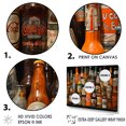 thumbnail image 3 of Designart "Mosaic Of Beer Bottles V" Beer Canvas Prints, 3 of 7