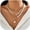 Multilayer, variant on Trendy Pearl Necklaces for Women Pearls Statement Necklace Chunky Necklaces Layered Paperclip Necklace Adjustable Long Necklace
