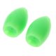 thumbnail image 1 of 1 par de 2 piezas/piezas Patas de trucha Slino Bonnet, resistentes y duraderas, adecuadas 绿色 夜光 -4.3 克, 1 of 8