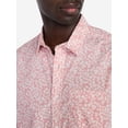 thumbnail image 4 of George Men's and Big Men's Button Up Poplin Shirt with Short Sleeves, Sizes S-3XL, 4 of 5