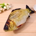 thumbnail image 4 of Cat Favor Fish Toy Peluche Fish Cat Scratch Board Scratching Post (30 cm) Sywqhk Libre de BPA, 4 of 9