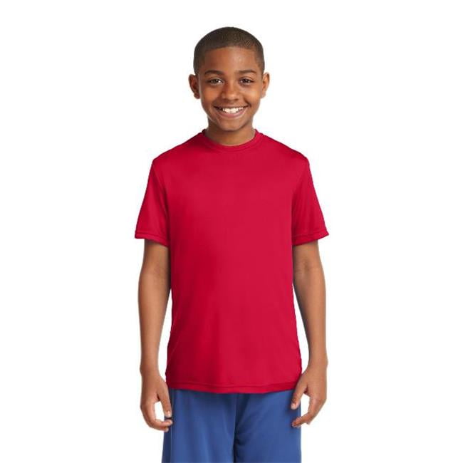 SportTek® Youth Posicharge® Competitor™ Tee. Yst350 True Red M Walmart Canada