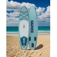 thumbnail image 2 of Inflatable Stand-Up Paddleboard, 10.6-Foot Paddle Board, Portable SUP for Yoga & Fishing, for Beginners, Large Paddle with Camera Mount, 2 of 6