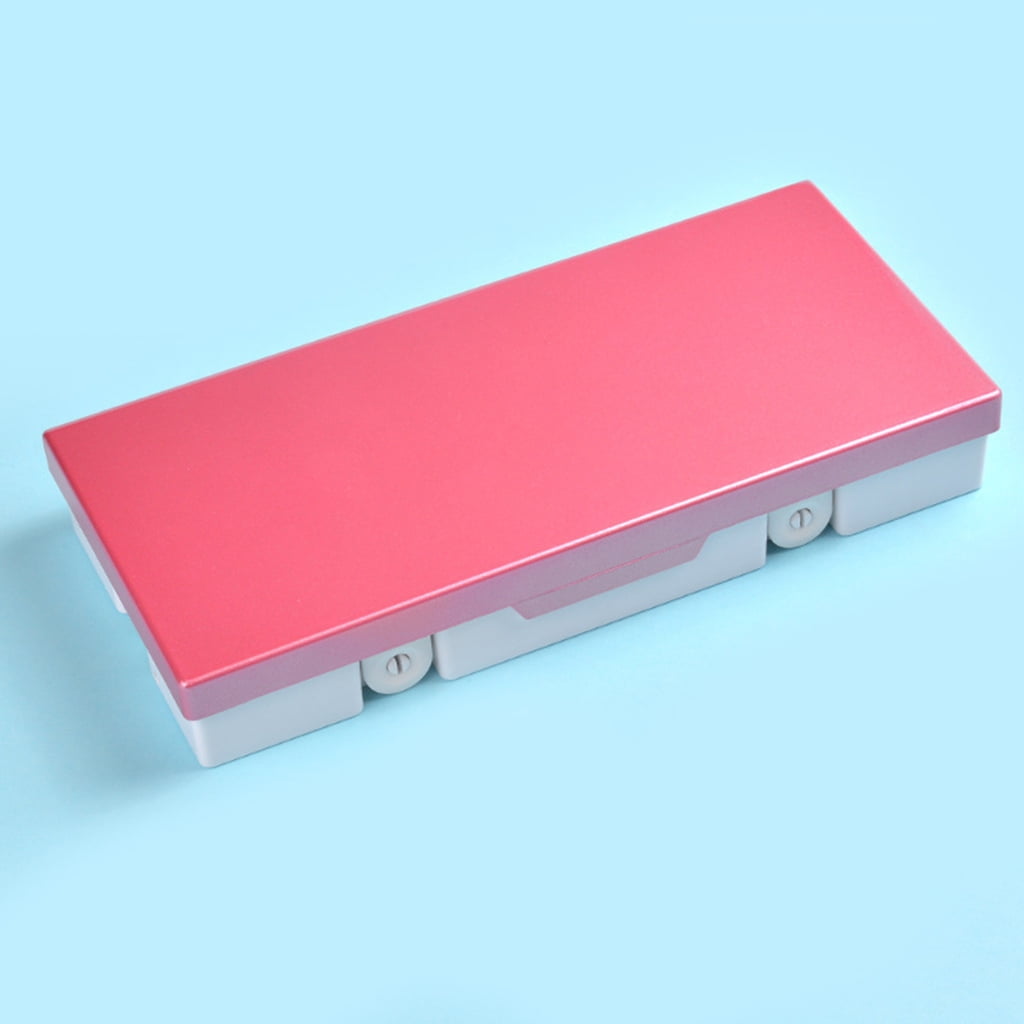 Milue Plastic Paint Container Folding Paint Palettes Travel Paint Tray
