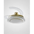 thumbnail image 1 of Ventilador De Techo Cityluz Makira Retráctil 72w 3 Tonos, 1 of 5
