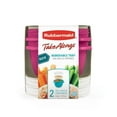 thumbnail image 1 of Rubbermaid Takealongs Breakfast & Go Food Containers, 1 of 6