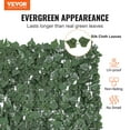 thumbnail image 6 of VEVOR Artificial Ivy Privacy Fence - 59 x 98 in Green Wall Screen with Strengthened Joints, Faux Hedge for Garden, Yard, Balcony, and Patio, 6 of 12