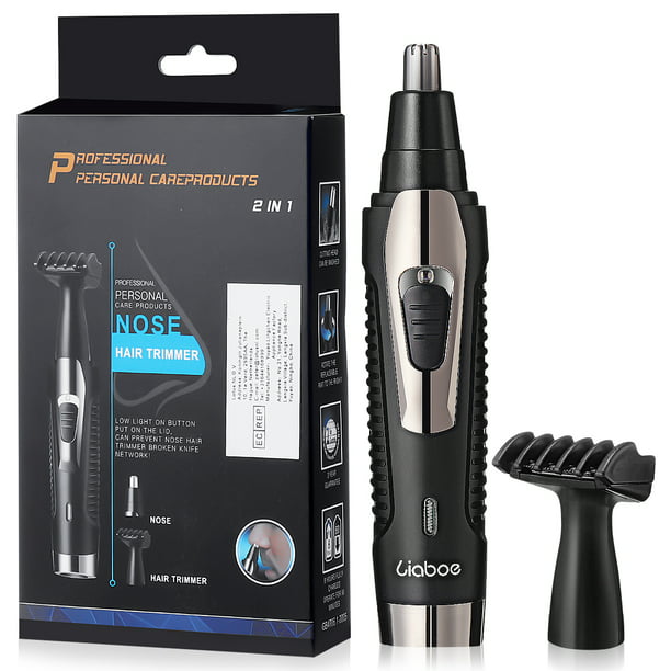 Overskyet sandhed tro Ear Nose Hair Trimmer for Men Women , USB Rechargeable Electric Facial Hair  Trimmer with Stainless Steel Blades for Nose Ear Eyebrow Beard ,  Multifunctional Design with Washable Removable Cutter Head - Walmart.com