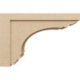 thumbnail image 3 of 10"W x 30"D x 20"H Classic Warren Rough Cedar Woodgrain TimberThane Corbel, Primed Tan, 3 of 6