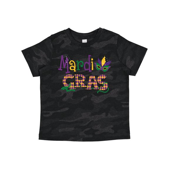 Inktastic Argyle Mardi Gras Boys or Girls Toddler T-Shirt