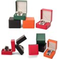 thumbnail image 4 of Yazoeia PU Leather Case Portable Travel Watch Box Shockproof Watch Storage Box Waterproof Jewelry Container For Travelling Protective Watch Holder CJB12-8460, 4 of 8