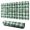 Green and White Checkered Pattern, variant on Green and Black Checkered Pattern Extended Large Mouse Pad, Desk Protector Mat with Non Slip Base & Stitched Edges, Durable Stable Gifts for Coworkers Family Friends,31.5"x11.8"