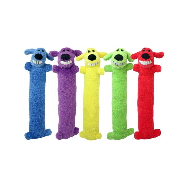Multipet Plush Loofa Dog Toy, 12