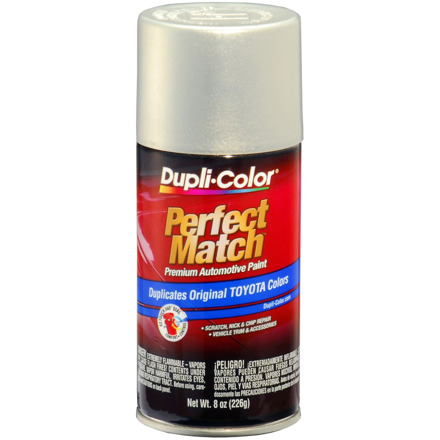Dupli-Color Automotive Touch-Up Paint, Gloss White Diamond, 8 oz