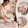 thumbnail image 2 of Yangka Christmas Decoration Disposable Tear Away Paper Towel Roll Festive Printed Kitchen Cleaning Cloth For Xmas Home Kitchen Holiday Cleanup Supply, 2 of 7