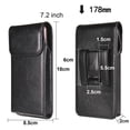 thumbnail image 6 of Joernso Universal Phone Belt Holster Case with Belt Clip And Loop Magnetic Closure Outdoor Camping Hiking Cell Phone Waist Pouch Attached to Belt Smartphone Holder Bag, 6 of 8