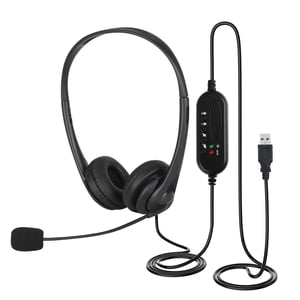 TSV USB Headset with Noise Canceling Microphone