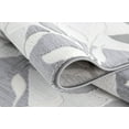 thumbnail image 4 of Rug Branch Contemporary Abstract Floral Beige Grey Indoor Area Rug - 6x9, 4 of 6