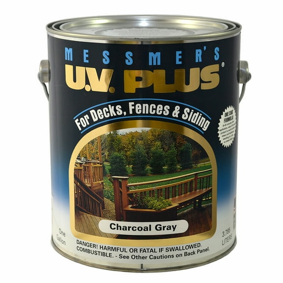 20-Pack of 1 gal Messmer's MS-607 Charcoal U.V. Plus Semi-Transparent Stain (250-VOC)