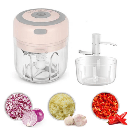 

Electric Mini Garlic Chopper Mini Chopper Food Processor Garlic Mincer