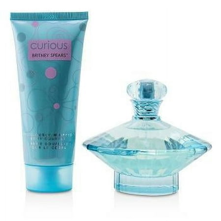 CURIOUS BRITNEY SPEARS by Britney Spears SET-EAU DE PARFUM SPRAY 3.3 OZ & BODY SOUFFLE 3.3 OZ