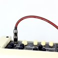 thumbnail image 3 of ruzhgo Guitar Audio Cable Noise Reduction Audio Line for Electric Guitar Bass Keyboard Drum Straight to Right Angle Plug No.4, 3 of 6