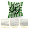 thumbnail image 4 of Nawypu St Patricks Day Pillow Covers Saint St Patricks Day Pillow Covers Decor green Shamrock Clover Lucky Truck Pillows Covers Cuchion Covers for March Holiday Home Outdoor Decorative, 4 of 5