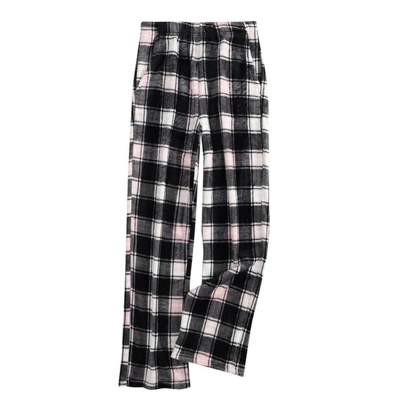 Censtreet Womens Flannel Pajama Pants Loungewear for Women Fall Winter Pajama Bottoms Soft Lounge Pj Pants Sleepwear