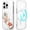 Clear Magnetic, variant on Clear Magnetic Case for iPhone 12 Mini 5, 4", Compatible with Magsafe, Cute Summer Seashell Coconuts Hibiscus Pattern for Girls Women, Slim Soft TPU Anti-Scratch Shockproof Protective Cover