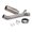 A3, variant on Motorcycle Exhaust Pipe Muffler Bend Middle Link Tube Slip-On For Kawasaki ZX10r ZX-10R 2011-2020 Titanium Alloy