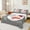 Black White Red, variant on Manfei Kawaii Snowman Bed Sheets 4pcs for Kids, Black White Checkered King Sheets, Christmas Xmas Sheet Set, Ultra Soft Home Decor
