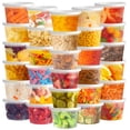 thumbnail image 1 of TashiBox 50 Sets 16 Oz Plastic Deli Containers with Lids - Food Storage Containers with Lids - Clea, 1 of 6