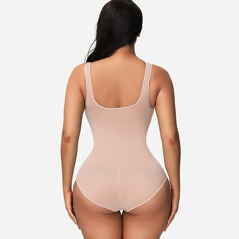 Womens Shapewear Tummy Control Camisole Underwear Tank Thong Bodysuit  Romper Slimming Shaper Stretch Bodyshaper 