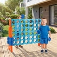 thumbnail image 4 of Redsmile 4 in A Row 4-to-Score Giant Jumbo Game Set for Family Party Holiday Multicolor - Outdoor Backyard Lawn Party Game for Kids Adults, 4 of 8