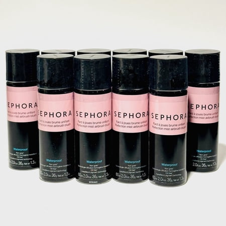 10 Pack Sephora Waterproof Airbrush Blush- Rose Without Thorns - 1.3oz *Sealed* Rare