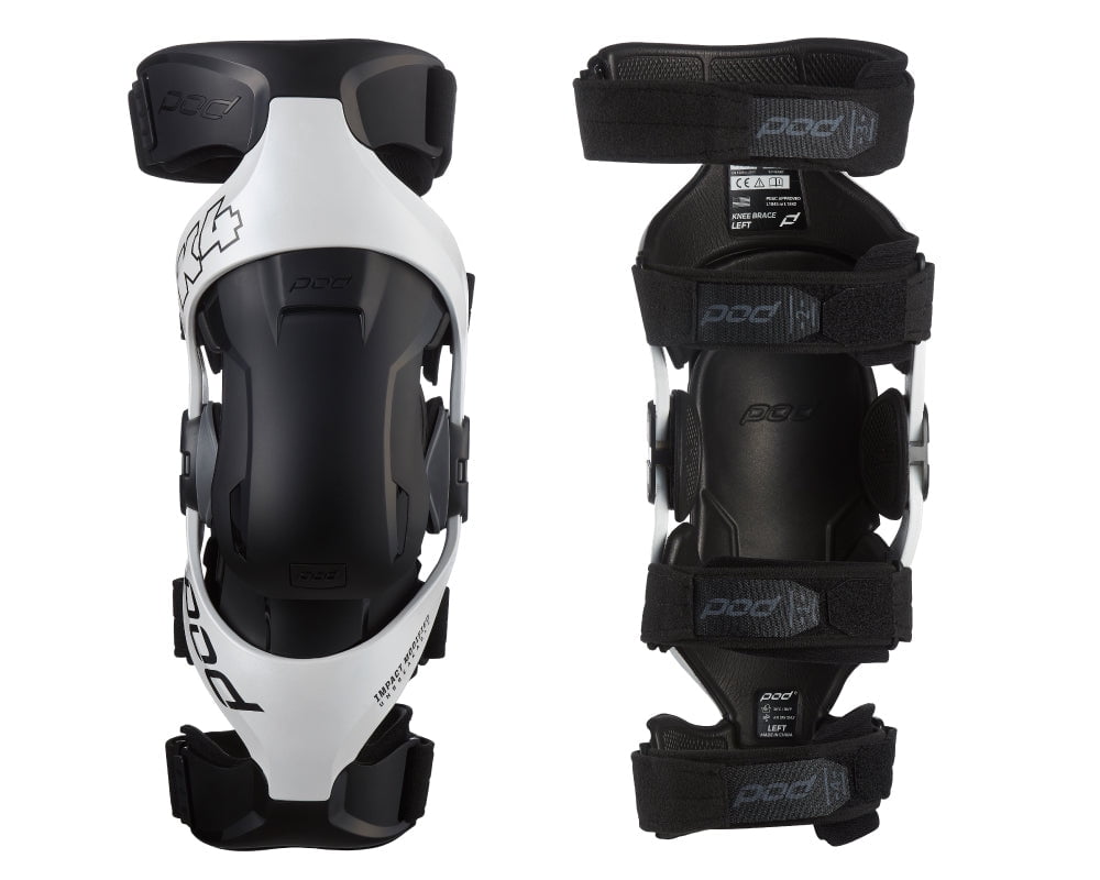 POD K4 V2.0 Knee Brace Set Graphite/Black XS/SM