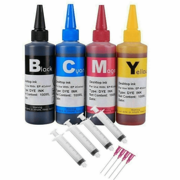 400ml Back & Color Dye Ink for Canon Ink Cartridge PG240 CL241 PIXMA MG3620 MG4120 MG3520