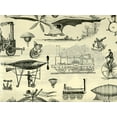 thumbnail image 1 of 1 Pack, Extraordinary Voyages Gift Wrap 18"x833', Full Ream Roll for Party, Holiday & Events, Made in USA, 1 of 1