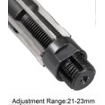 thumbnail image 3 of Adjustable Hand Reamer 21-23mm High Speed Steel H8 6 Straight Flutes Milling Cutter Tool Banmo, 3 of 5