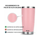 thumbnail image 3 of Vaso Térmico Bloosom  Portátil De Acero Inoxidable 20oz Con Calor/frí Rosa, 3 of 4