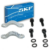 SKF Rear Universal Joint Strap Kit compatible with Ford F-250 Super Duty 5.4L 6.0L 6.8L 7.3L V10 V8 1999-2017