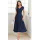 thumbnail image 4 of Vestido HYY Chiffon para la madre del novio, talla grande, rojo 22W, 4 of 7