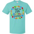 thumbnail image 3 of Inktastic I Love my Son Autism Awareness T-Shirt, 3 of 5